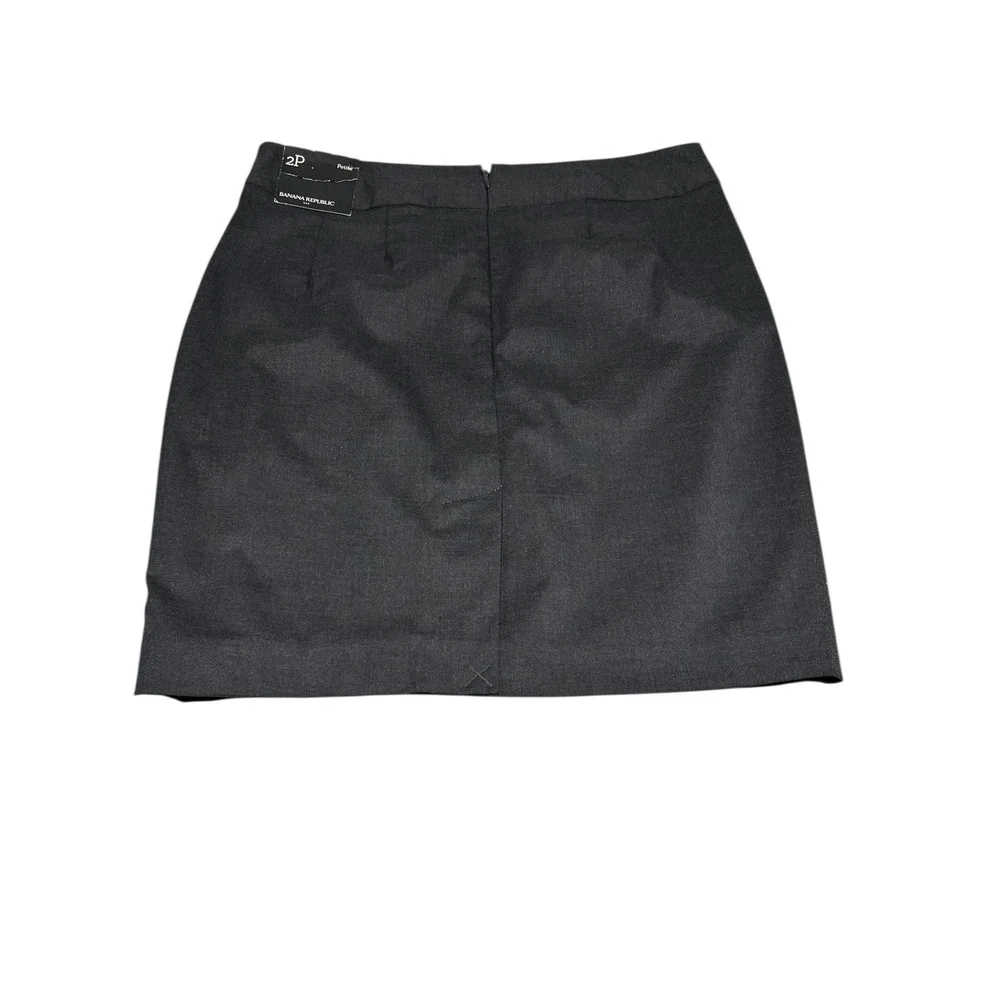 Banana Republic NWT Womens 2P‎ Petite Black Mini Skirt Stretch 676997-00-1